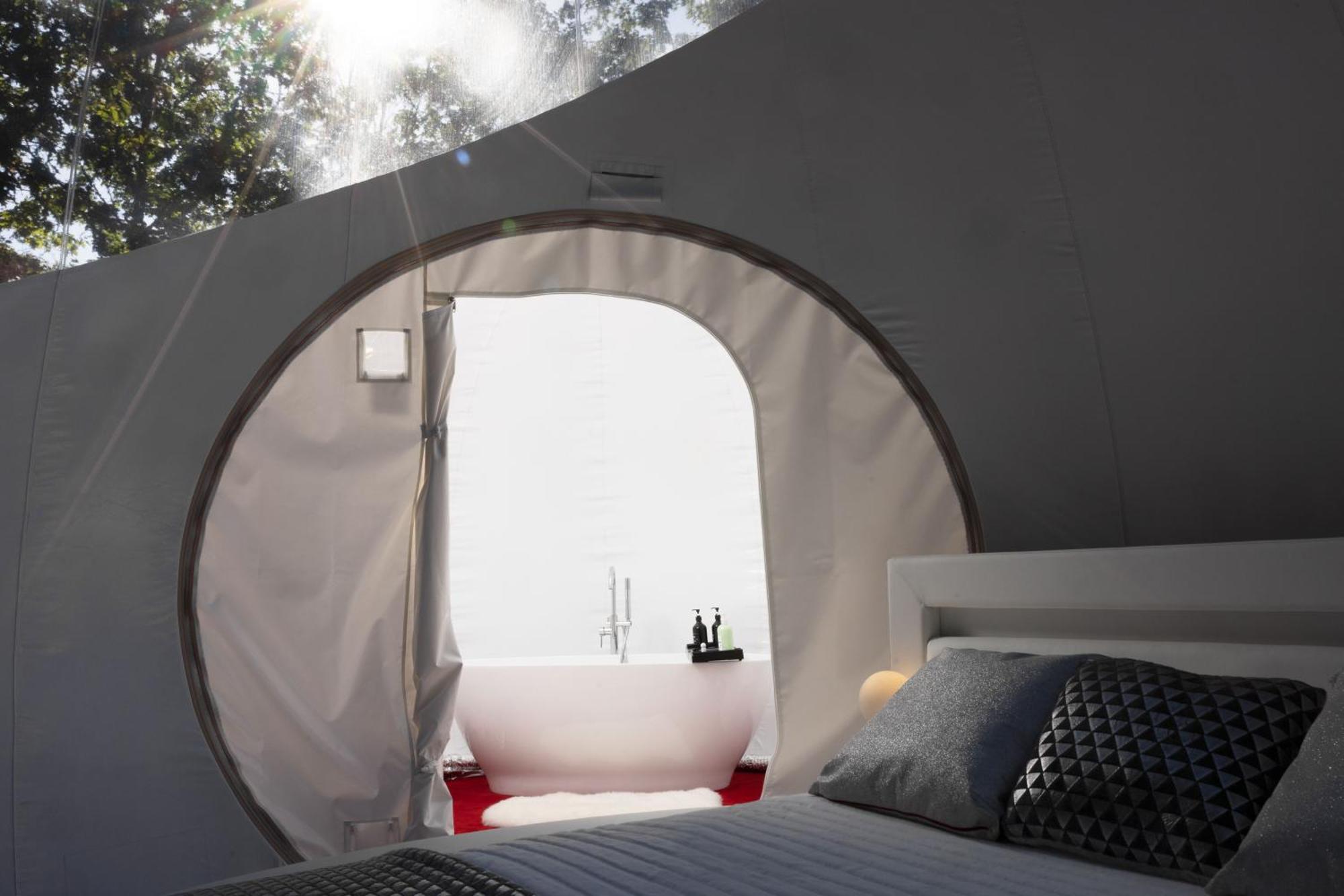 L Ost In Sensations -Hebergements Insolites Et Suites De Luxe Spa Sauna Piscine Foret Marcenais Εξωτερικό φωτογραφία
