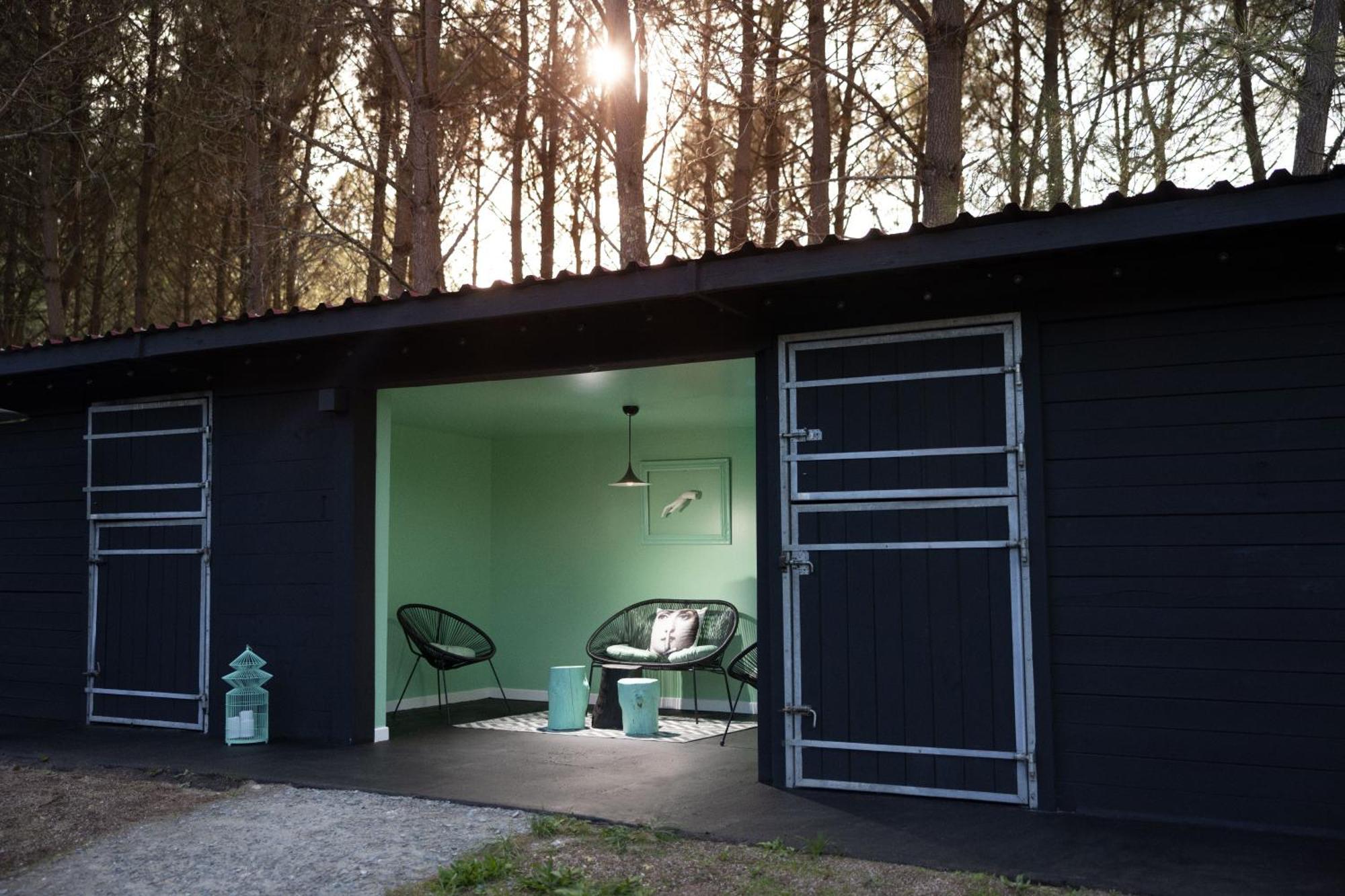 L Ost In Sensations -Hebergements Insolites Et Suites De Luxe Spa Sauna Piscine Foret Marcenais Εξωτερικό φωτογραφία