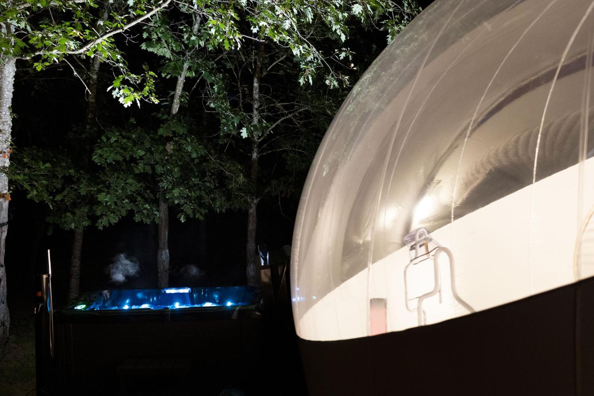 L Ost In Sensations -Hebergements Insolites Et Suites De Luxe Spa Sauna Piscine Foret Marcenais Εξωτερικό φωτογραφία