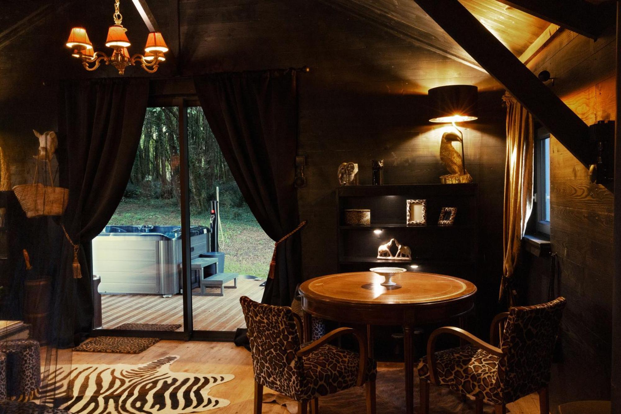 L Ost In Sensations -Hebergements Insolites Et Suites De Luxe Spa Sauna Piscine Foret Marcenais Εξωτερικό φωτογραφία